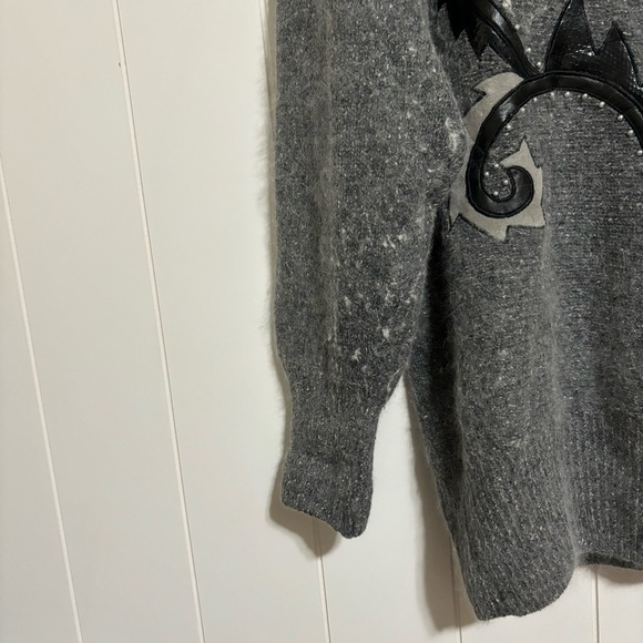 VINTAGE Diana Marco Silk and Angora Blend Sweater size 24W - Picture 6 of 10